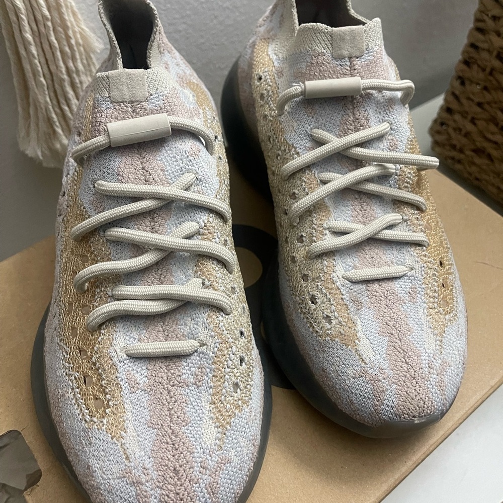 Adidas Yeezy Boost 380 Sneakers - Beige and White